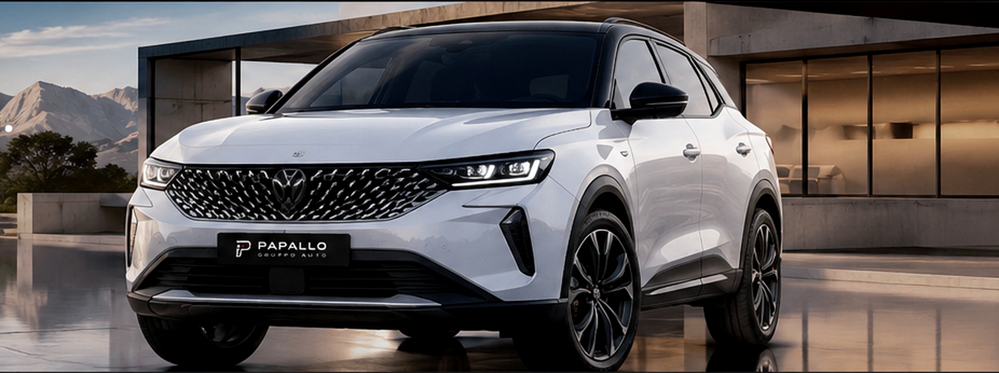 Auto nuova in esposizione presso Gruppo Auto Papallo