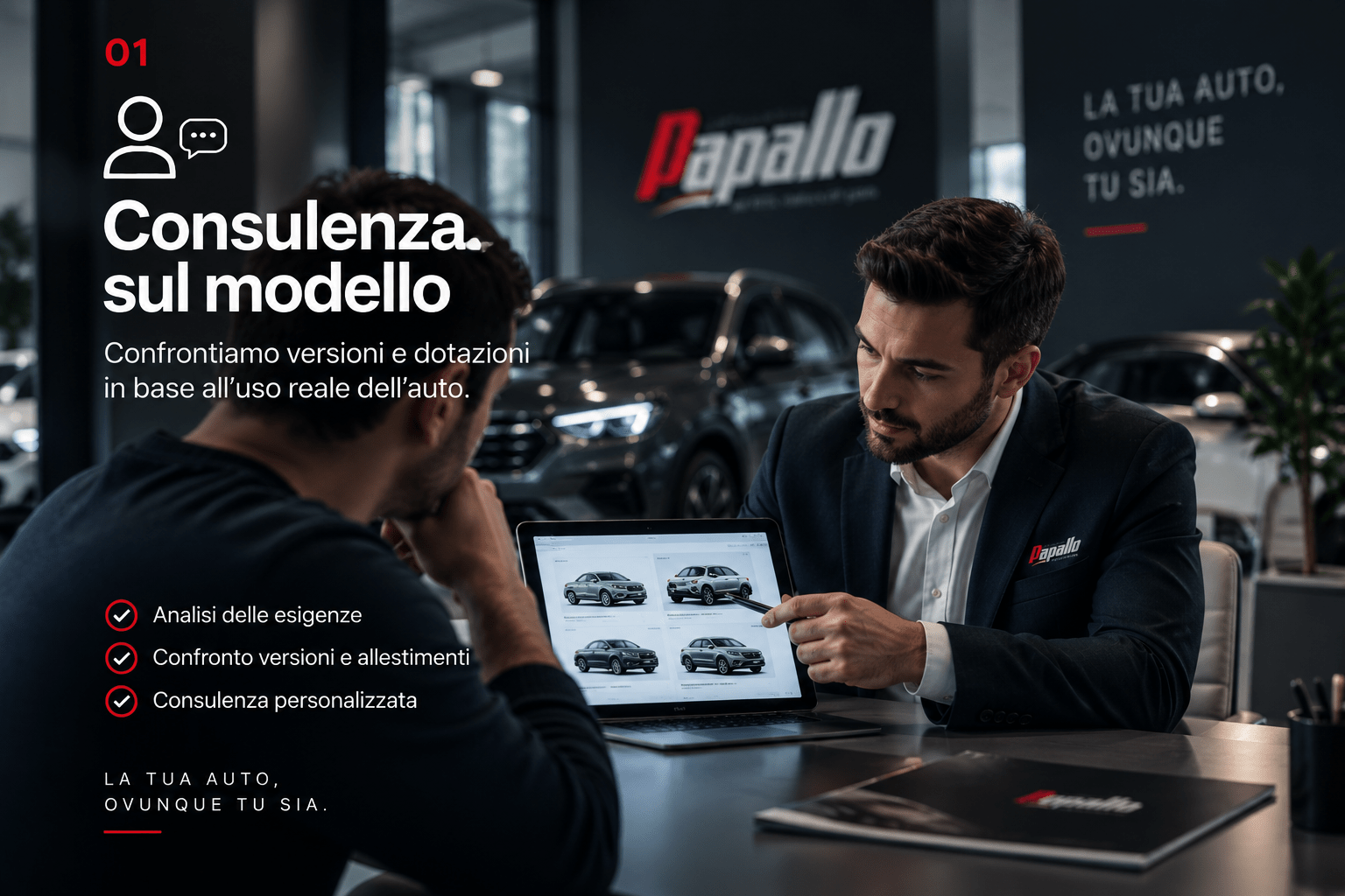Consulenza personalizzata sul modello