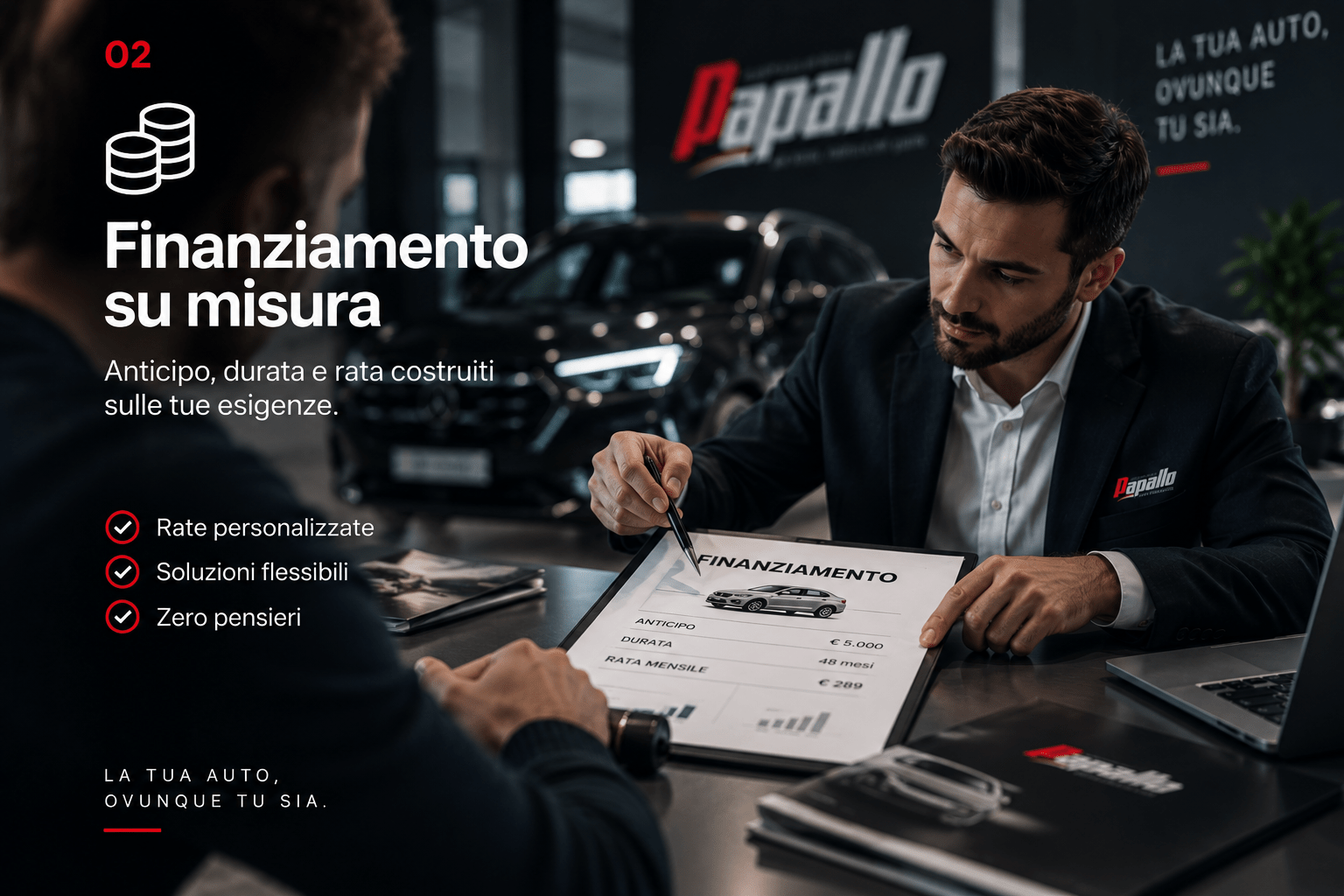 Finanziamento su misura