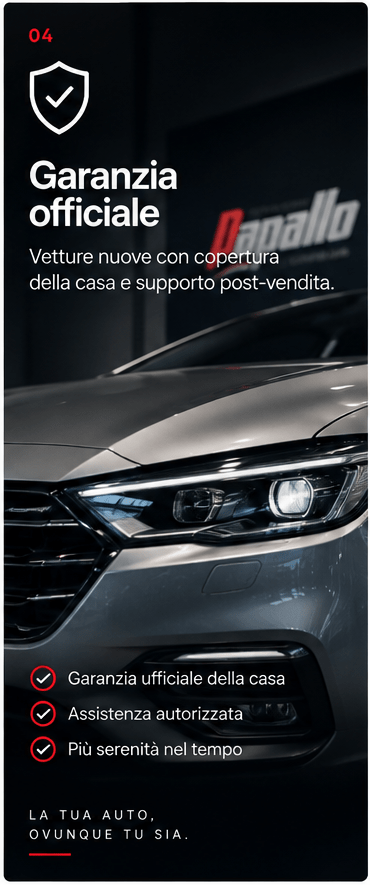 Garanzia ufficiale della casa
